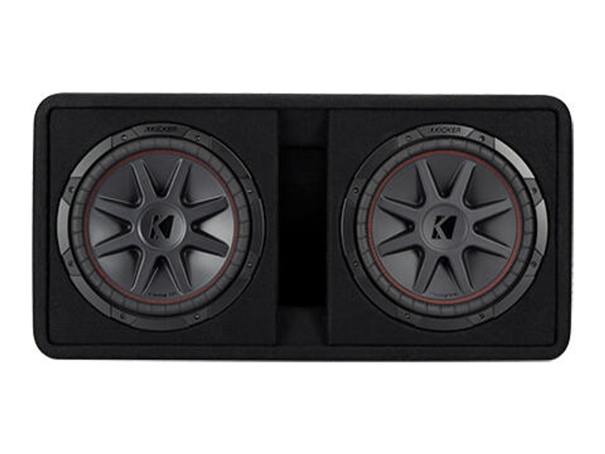 Kicker basskasse 2ohm 2x CompVR 12