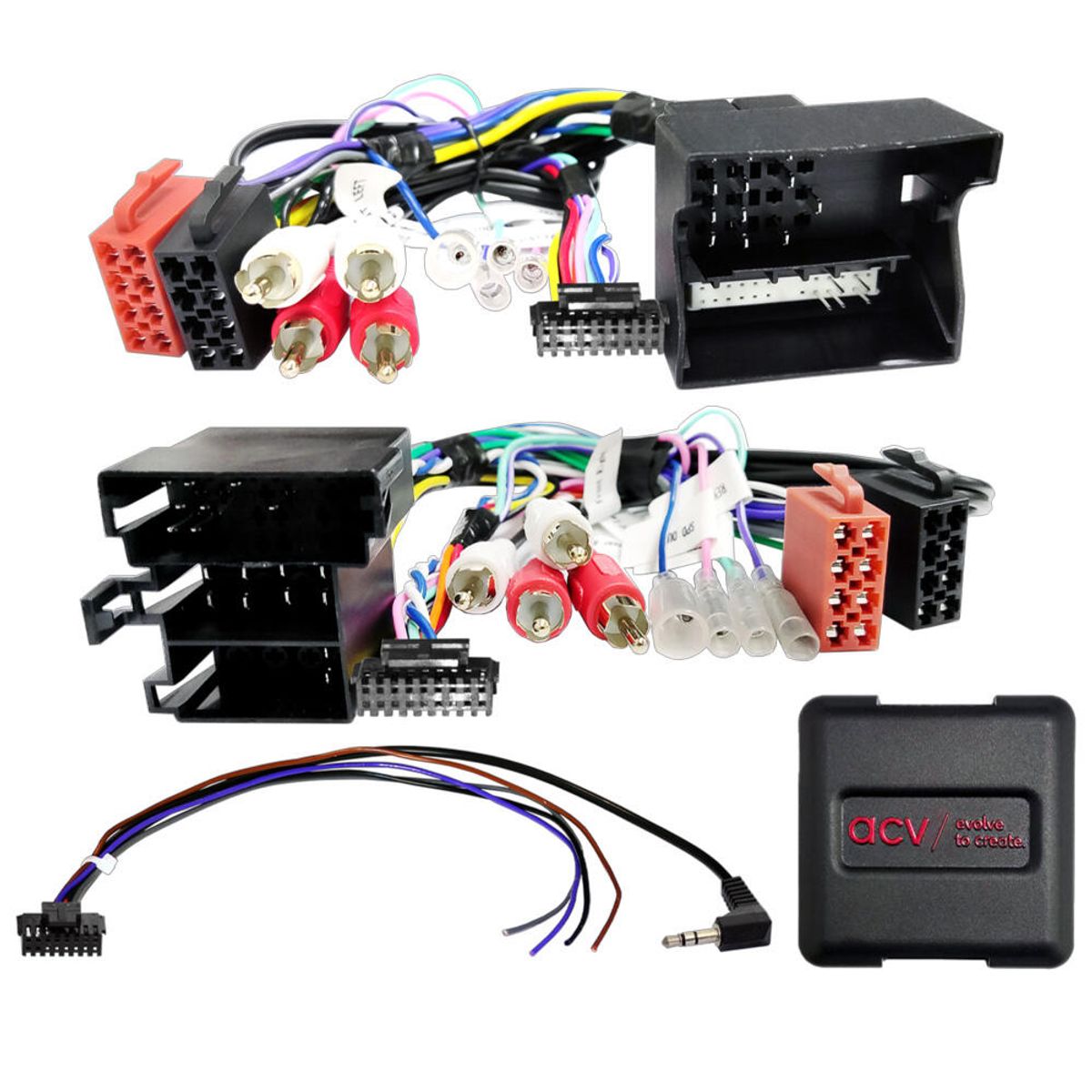 Rattfjernkontroll interface Audi (2001->) m/Quadlock & ISO