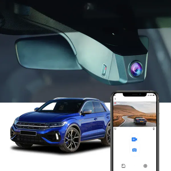 Hovedbilde Integrert 4K Dashcam (foran) VW T-Roc (2017 - 2025)
