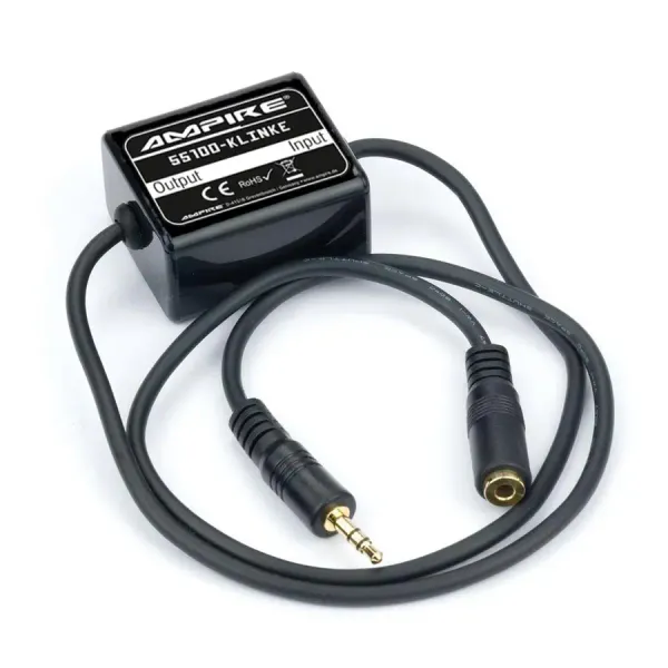 Hovedbilde Støyfilter minijack (3,5mm) Kompakt støyfilter minijack (3,5mm)