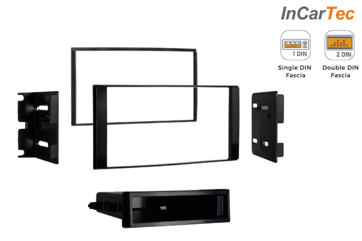 Monteringskit 2-DIN Nissan (2007 -->)