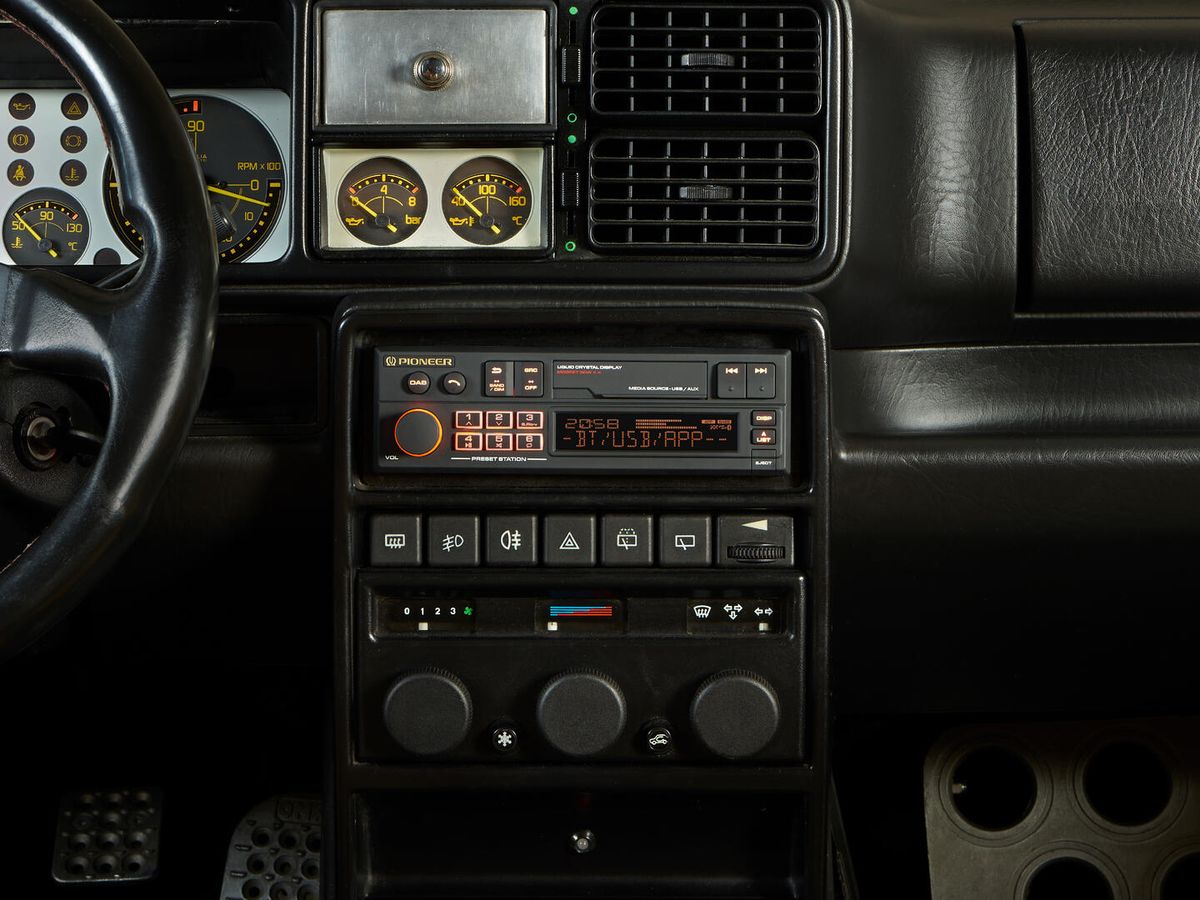 Pioneer SXT-C10PS Retroradio BT, DAB+, USB, AUX, ikke CD