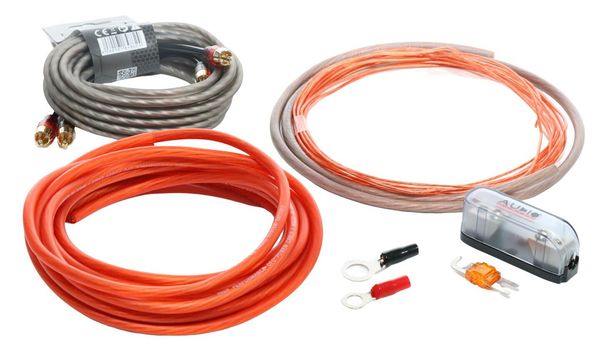 Hovedbilde Audio System 10mm² Kabelkit OFC, mini ANL, RCA